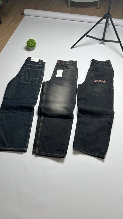 Джинси Bershka baggy/Core Skate/бершка беги джинс денім