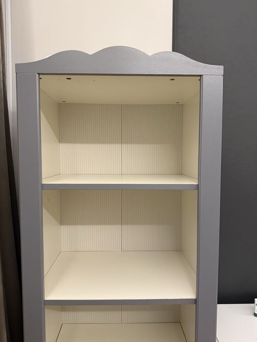 Regał Ikea biało szary