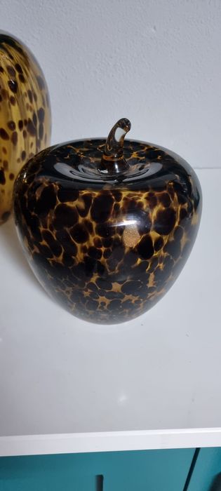 Conjunto de Elegantes Peças Decorativas em vidro