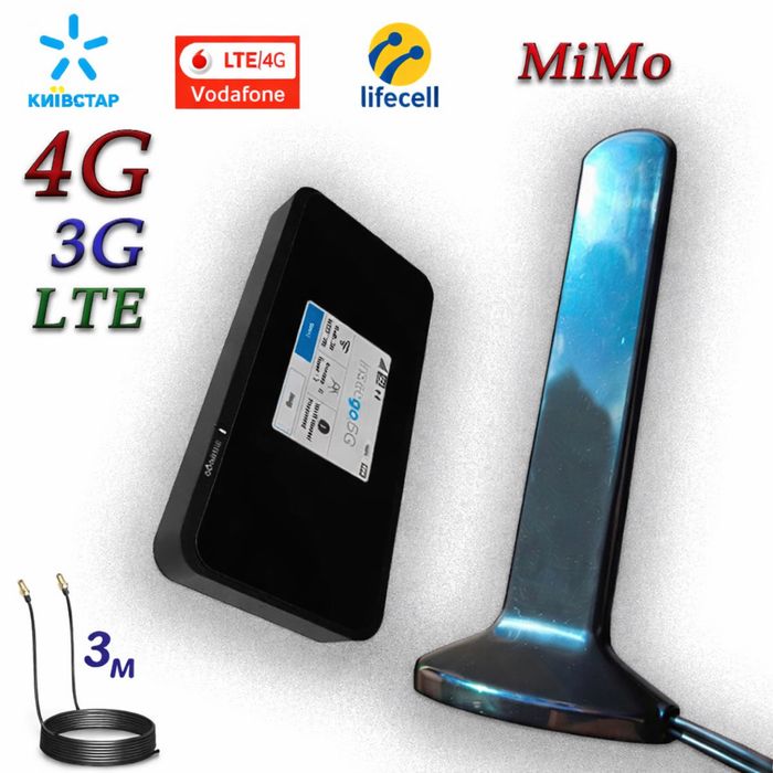 4G WiFi Роутер Inseego Novatel M2100/M2000 Cat22 + антена Mimo 16 dBi