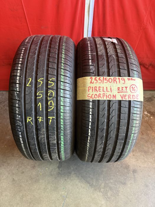 Pneus RFT 255/50/19 Pirelli Como Novos
