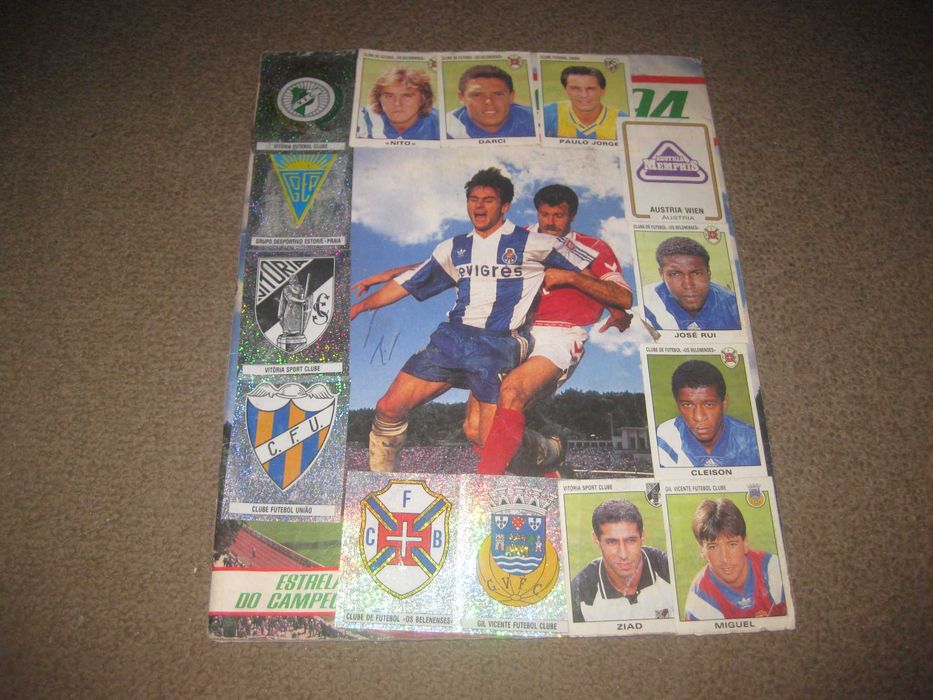 Caderneta do Campeonato Nacional 1993/1994 Faltam 17 Cromos!
