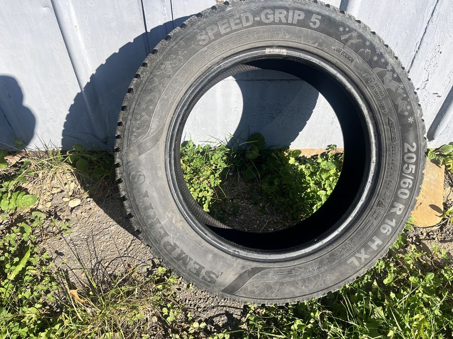 Зимові шини semperit 205 60 16 4 шт