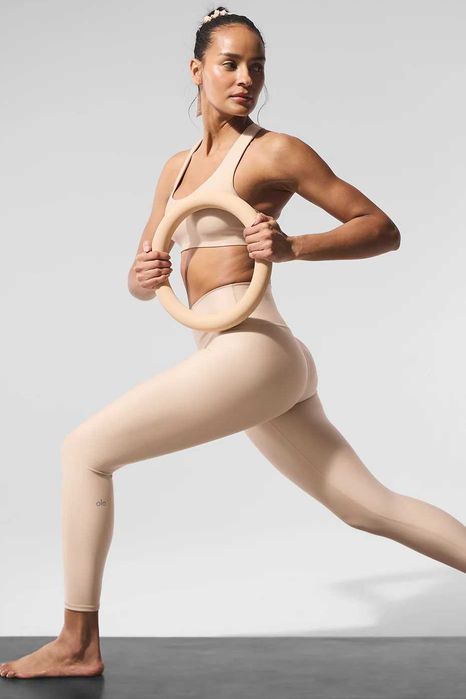 Комплект Alo Yoga Airlift Advantage (ОРИГІНАЛ) топ і легінси сірий M