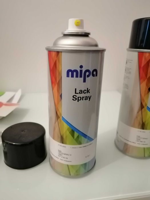 RAL 7047 RAL i 7035 Mat AKRYL, 2 lakiery Mipa Spray po 400 ml