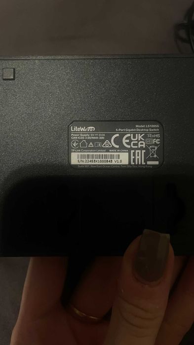 TP-Link LS1005G Switch 5-portowy Gigabit 1000 Mb/s