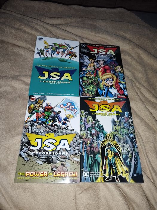 JSA by Geoff Johns vol 1-4 DC Justice Society