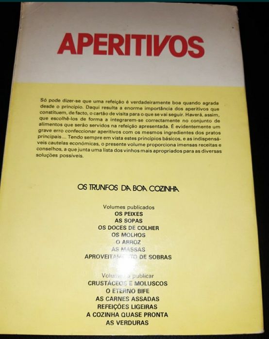 Livros de culinária antigos
