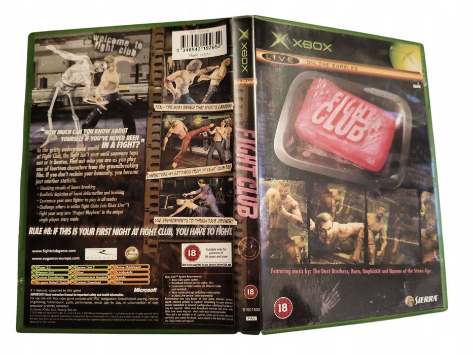 XBOX CLASSIC Fight Club (EN) Games4US Kolumny 6/36