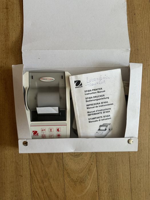 OHAUS SF40A Impact Printer Portable Printer