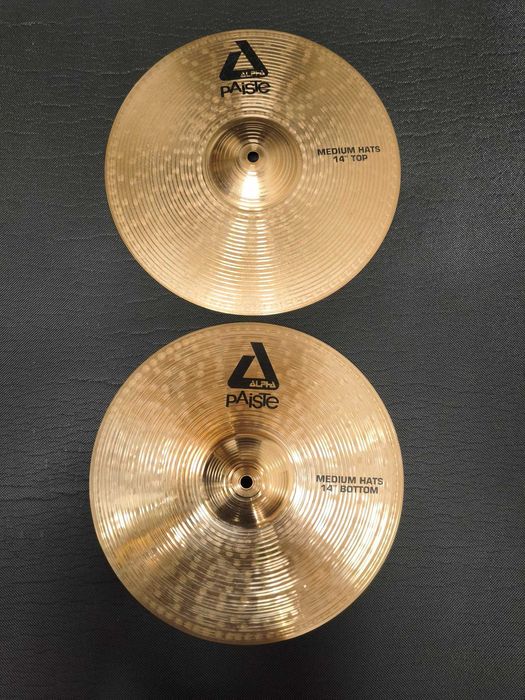Paiste Alpha Hi-Hat 14" Medium - brąz jak Paiste 2002. Super stan.