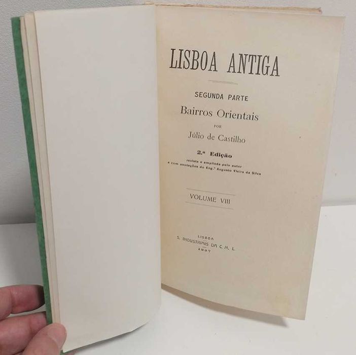 Lisboa Antiga - Bairros Orientais (Volume VIII) - 1937