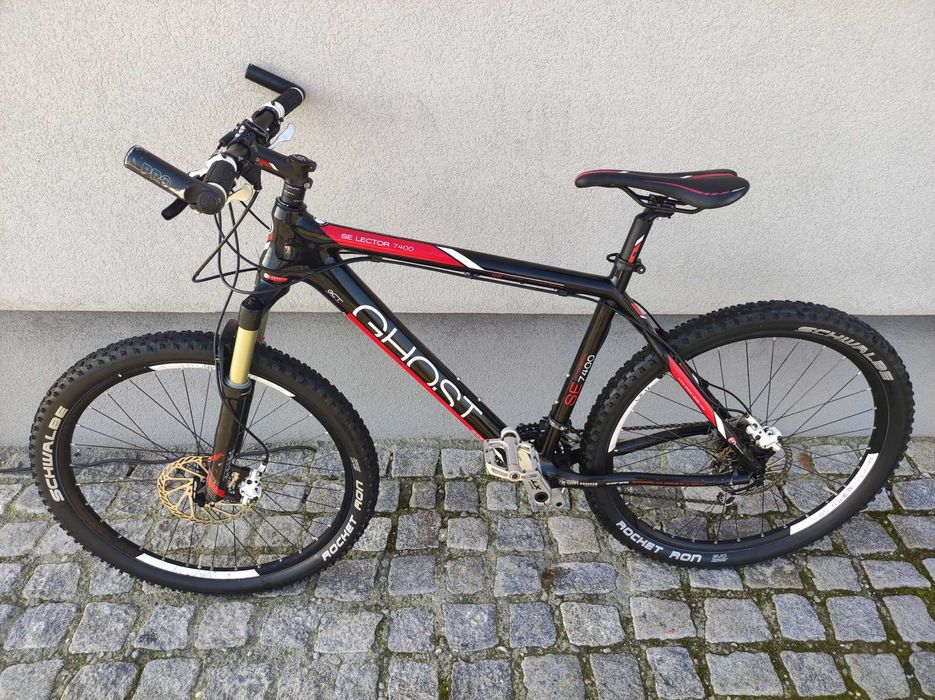 rower górski GHOST SE LECTOR 7400 Full deore XT Blokada amortyzatora