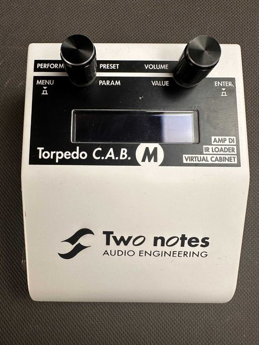 Torpedo CAB M Two Notes - IR loader, DI, kompletne studio wirtualne, symulacja kolumn