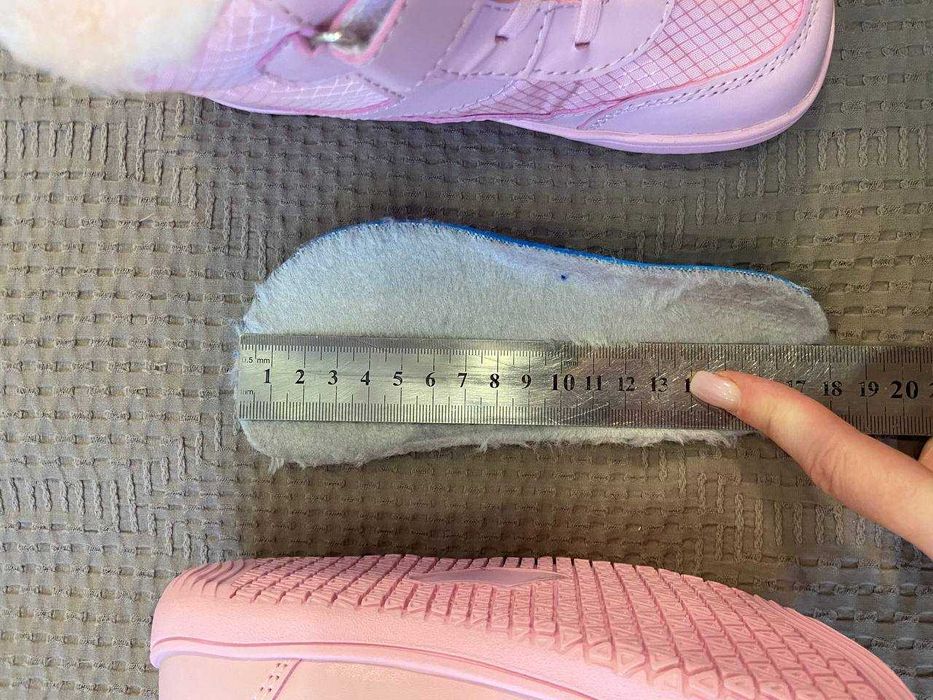 Чоботи зимові на дівчинку босоноге берфут barefoot 28 розміру