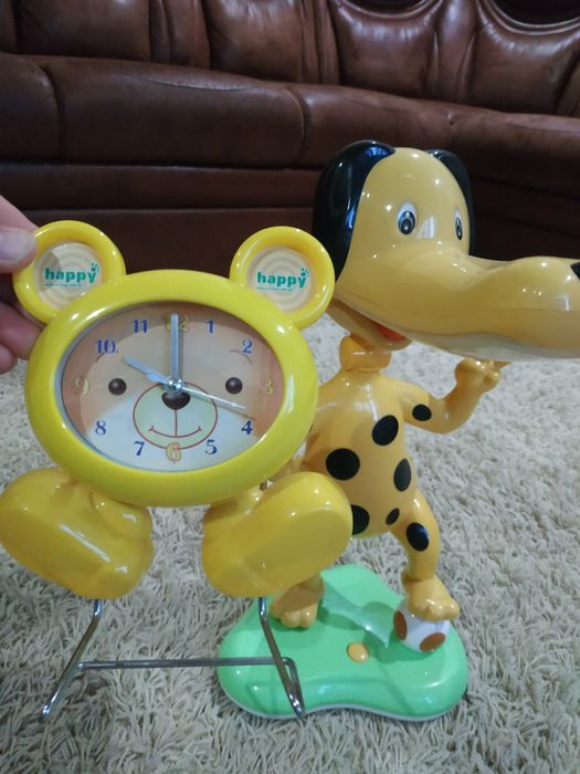 Лампа дитяча і годинник