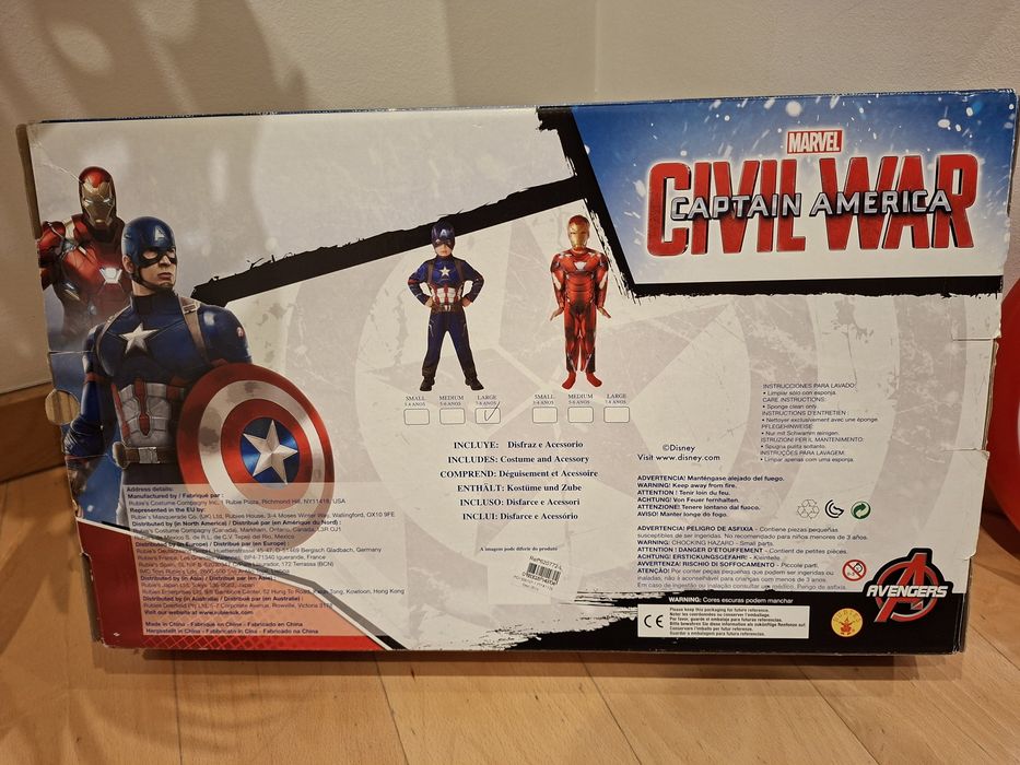 Disfarce Capitão América