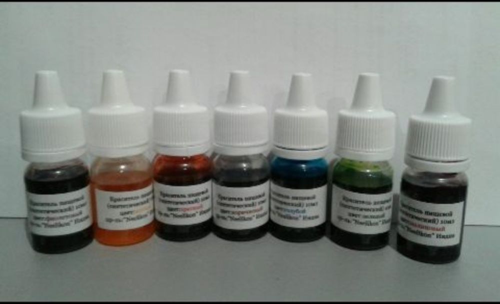 Красители водорастворимые для творчества(новые)