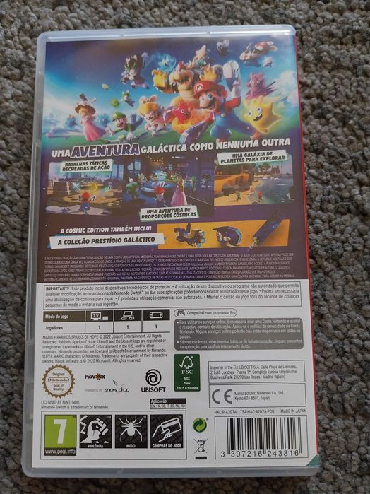 Jogo nintendo switch Mario Rabbids