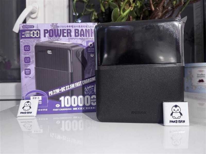 ДЛЯ НОУТБУКА!!Павербанк Remax FP-1 100000 mAh 27W, PD/QC