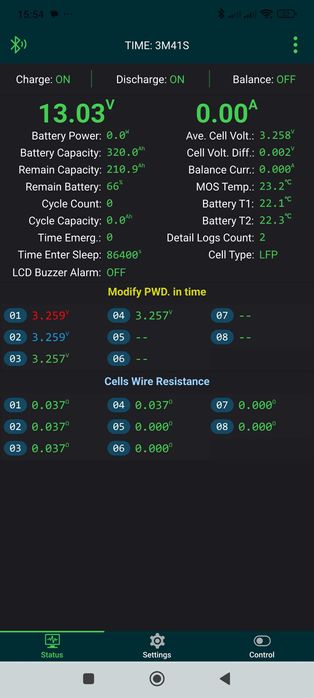 Сборка Аккумулятор LiFePo4 280Ah 314Ah 12V 4kWt Smart JK BMS 200A