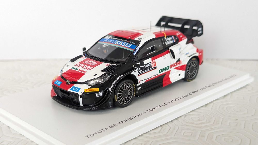 Spark 1:43 S6690 Toyota Yaris Rally1 WRC Ogier Rally Monte Carlo 2022