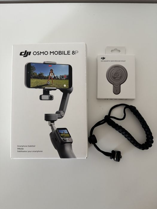 Gimbal DJI Osmo Mobile 8P Advanced Tracking Combo -Gwarancja + DJI CARE + Magsafe