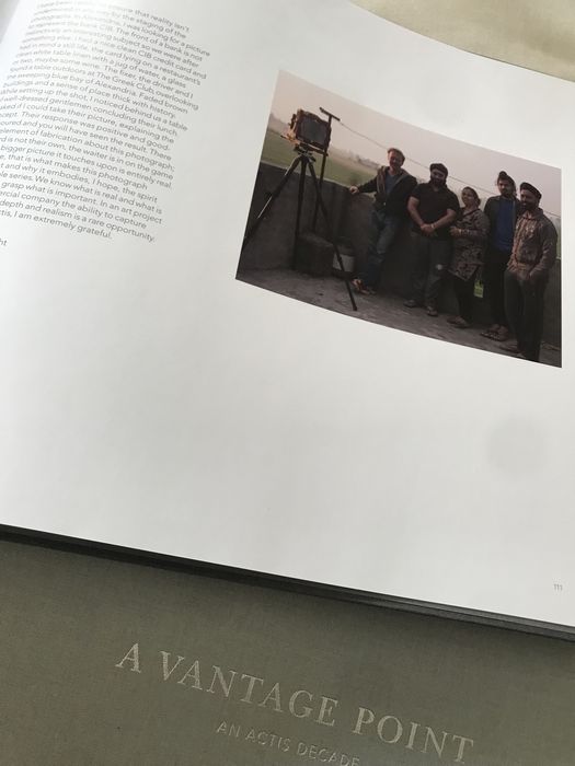 Livro de fotografia A vantage point