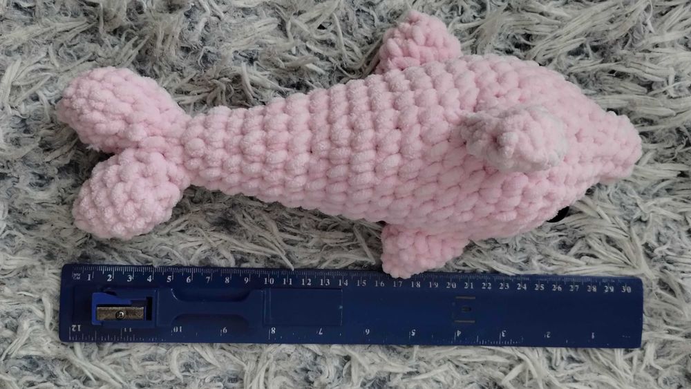 Delfin na szydełku / handmade