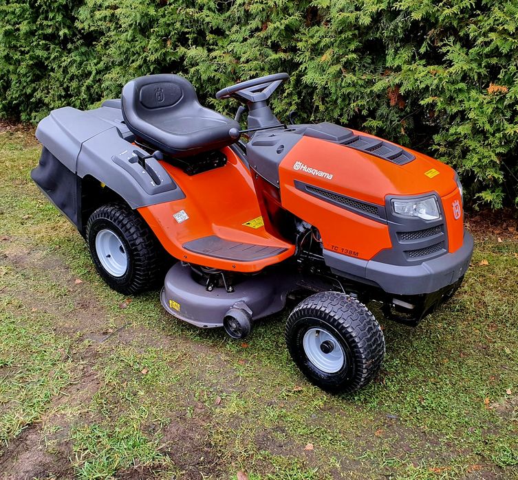 Traktorek kosiarka HUSQVARNA tc138 z koszem 16KM POMPA OLEJU serwis