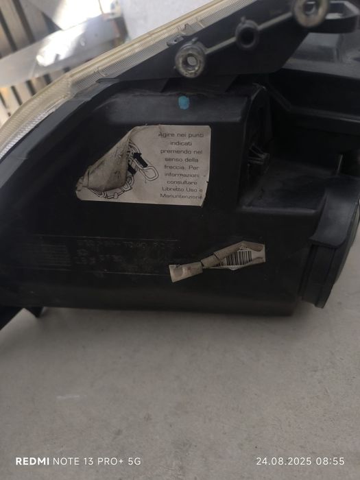 Reflektory lampy oryginalne  FIAT DUCATO BOXER JUMPER 2006-