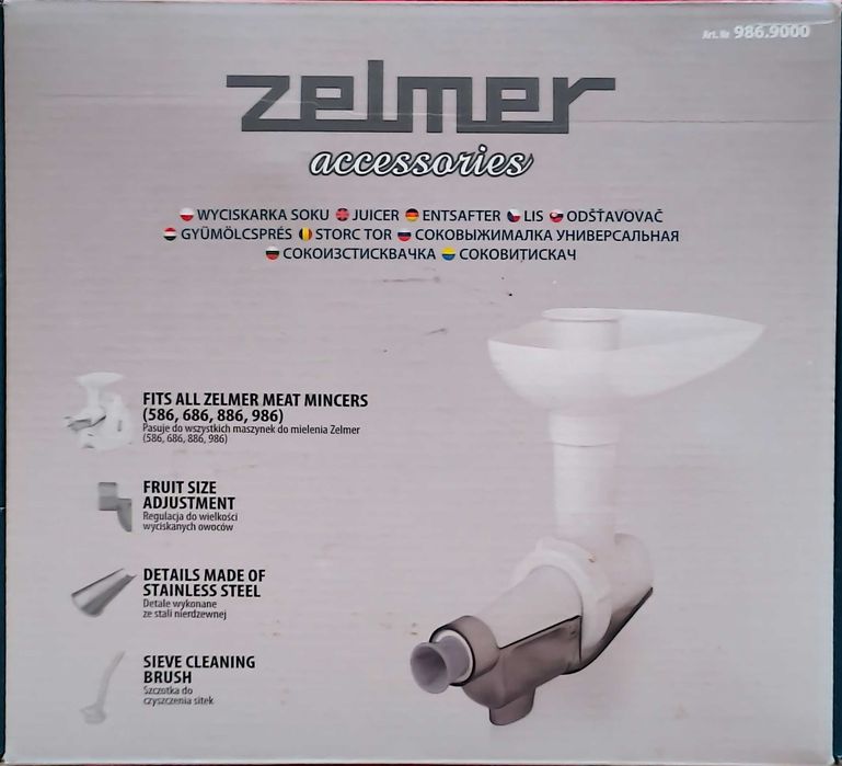 Wyciskarka soku - przystawka do maszynki