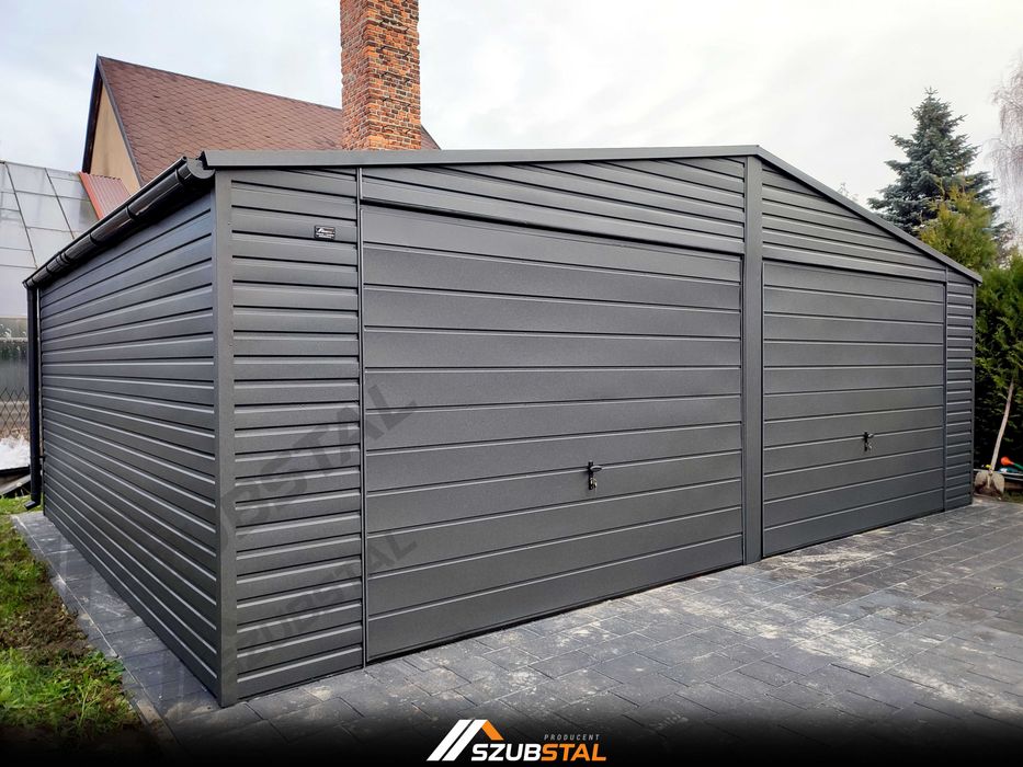 Garaż blaszany 6x5 6x6 9x5 9x6 12x6 PRODUCENT seria Premium Line