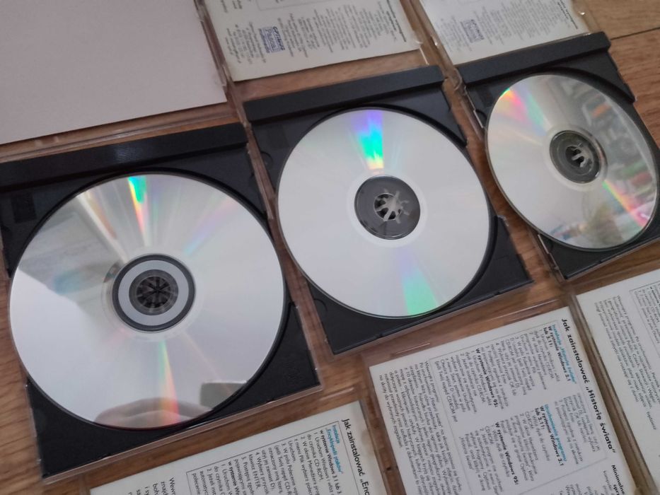 duży zestaw programy multimedialne pascal optimus i inne 6 cd