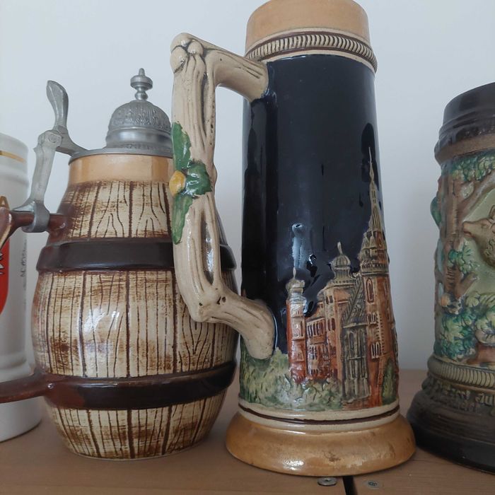 Duże kufle bawarskie