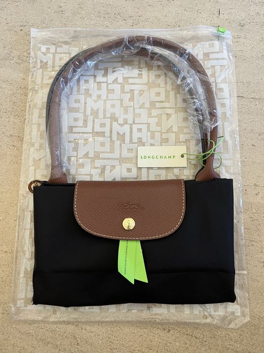 Mala Longchamp La Pliage preta