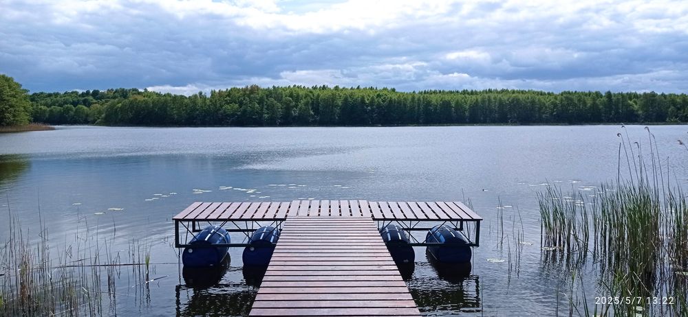 Wynajmę domek letniskowy, pomost, rowerek wodny