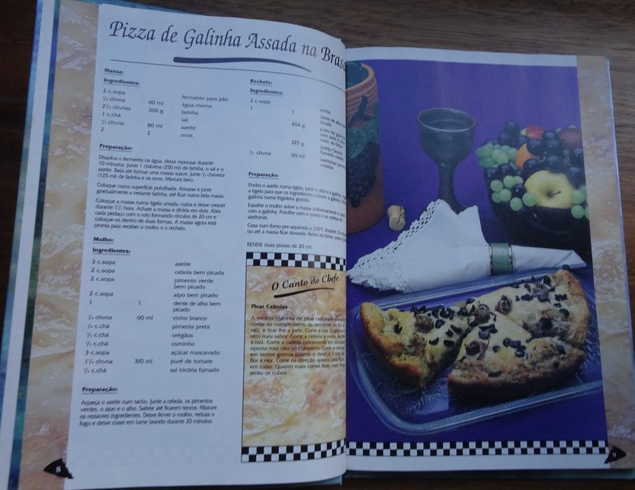 O Livro de Cozinha Original de Pizza e Massa