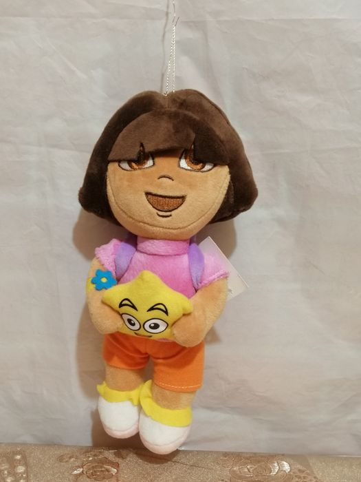 Dora poznaje świat. Maskotka z dźwiękiem 26.5cm.