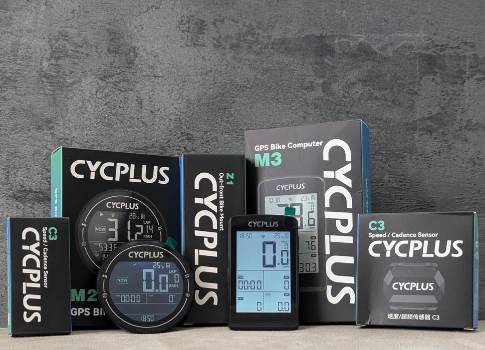 Велокомп'ютер GPS Cycplus M2 +(оновлена версія) гарантія