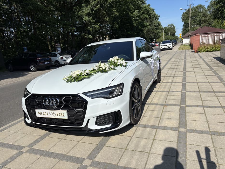 Auto do ślubu- Piękne Audi A6 limuzyna