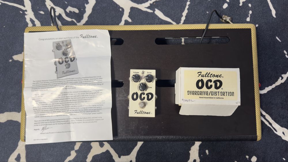 【オマケ付き】Fullerton’s OCD fulltone ocd - Купити музичні інструменти - Ціна на OLX.ua
