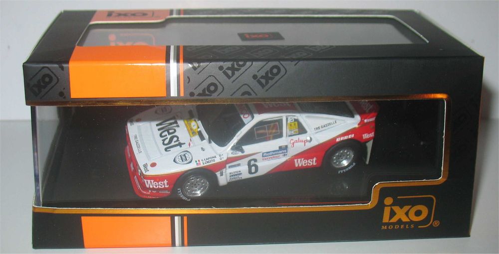 Ixo - Lancia 037 Evo2 WEST - Vencedor Rally d'Antibes 1984 - Carlo Capone