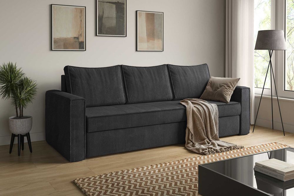 Kanapa Sofia. Wersalka, łóżko, sofa sztruksowa. Szybka dostawa!