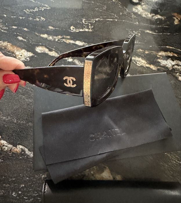 CHANEL piękne okulary przeciwsłoneczne