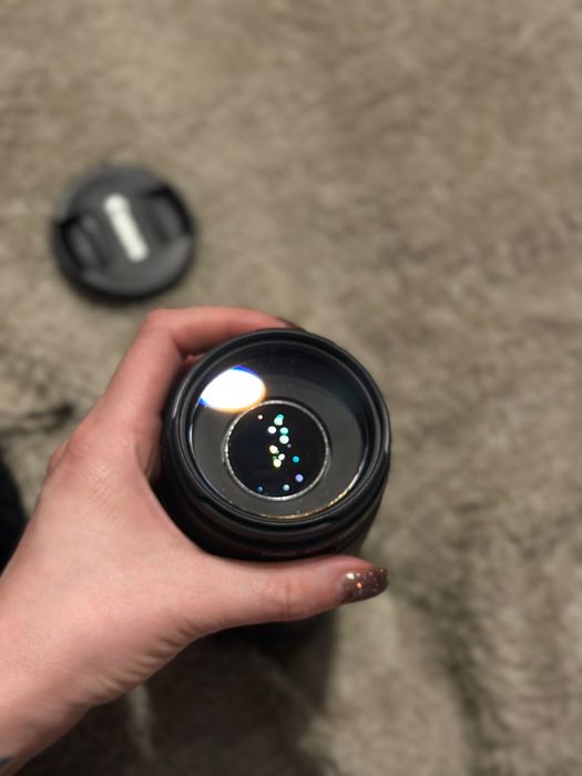 Obiektyw Canon EF 75–300mm + adapter EF–EOS M