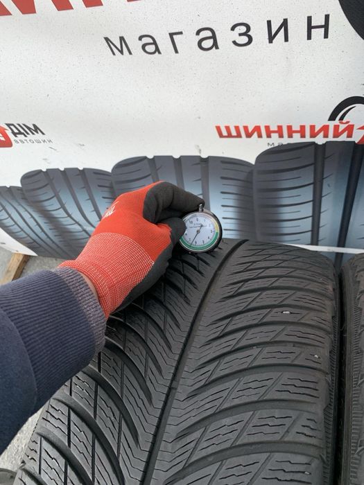 Шини 225/40 R18 пара Michelin 6,5мм, зима,