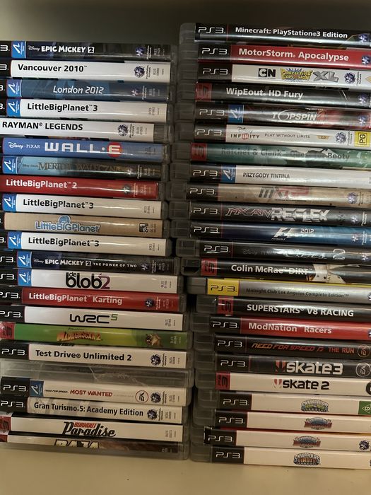 Gry Ps3 super hity dla dzieci Lego minecraft rayman sprzedam zamienię