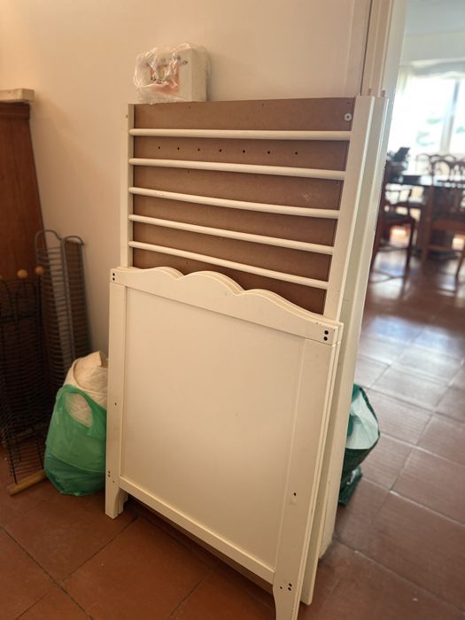 Berco ikea desmontado branco com colchao