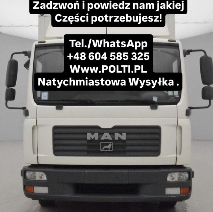 Man Tgl 8.180 12.210  odbiór 7 dni lub wysyłka chłodnica